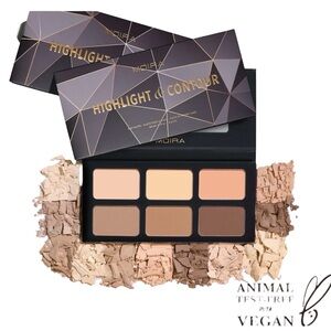 Moira Highlight & Contour Palette - Tan and Brown Shades